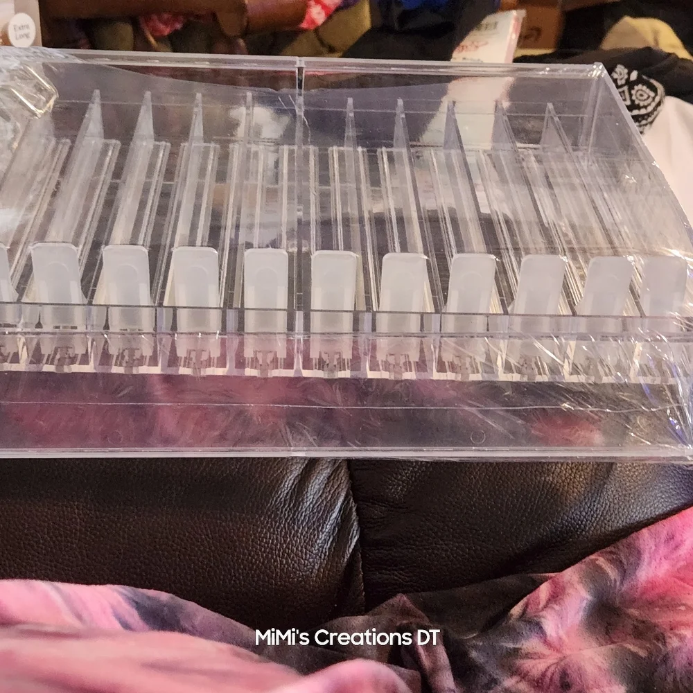 Makeup Organizer 12 Row Push Back Tray with Metal Clips